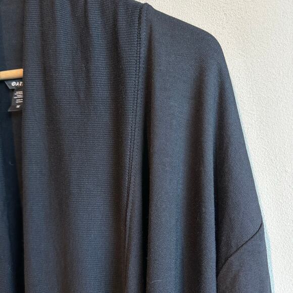 Athleta Pranayama Restore Wrap Cardigan Black 1X - Picture 4 of 10